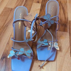 COPY - Fashion Nova Fly Free Butterfly Heels🦋